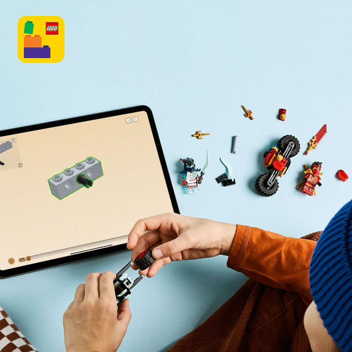 LEGO Gara Di Velocità Sulla Moto Di Kai - 71838