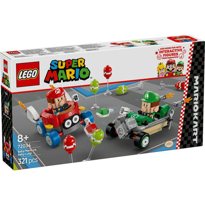 LEGO Mario Kart Baby Mario Vs Baby Luigi - 72034