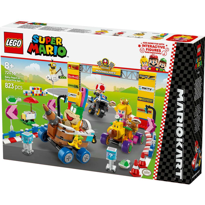 LEGO Mario Kart Pack Baby Peach E Gran Premio 72036 — Mornati Paglia
