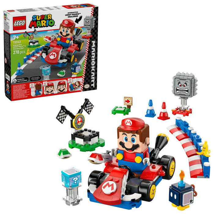LEGO Mario Kart™ Mario Interattivo E Kart Standard - 72043