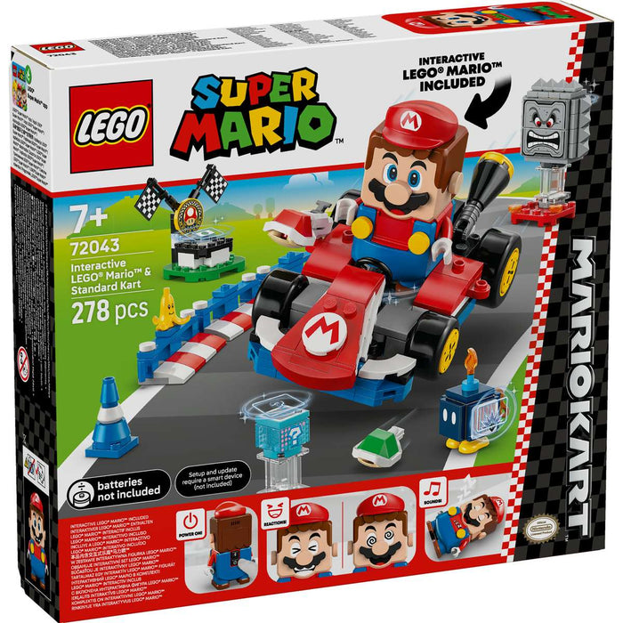LEGO Mario Kart™ Mario Interattivo E Kart Standard - 72043
