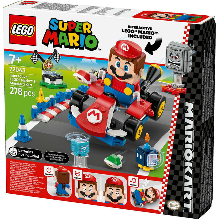 LEGO Mario Kart™ Mario Interattivo E Kart Standard - 72043