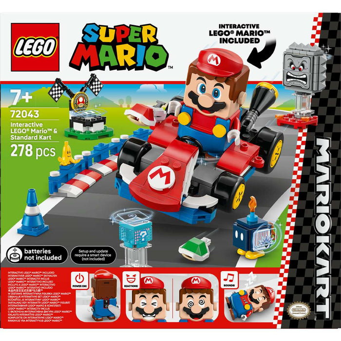 LEGO Mario Kart™ Mario Interattivo E Kart Standard - 72043