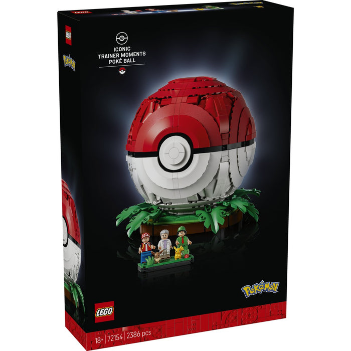 LEGO Momenti Allenatore Iconici Poké Ball - 72154