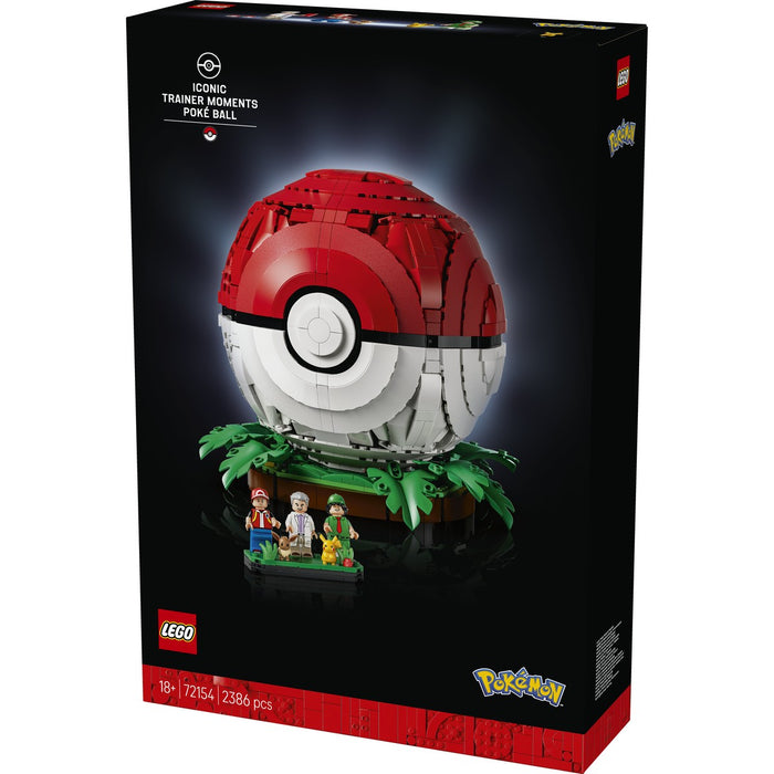 LEGO Momenti Allenatore Iconici Poké Ball - 72154
