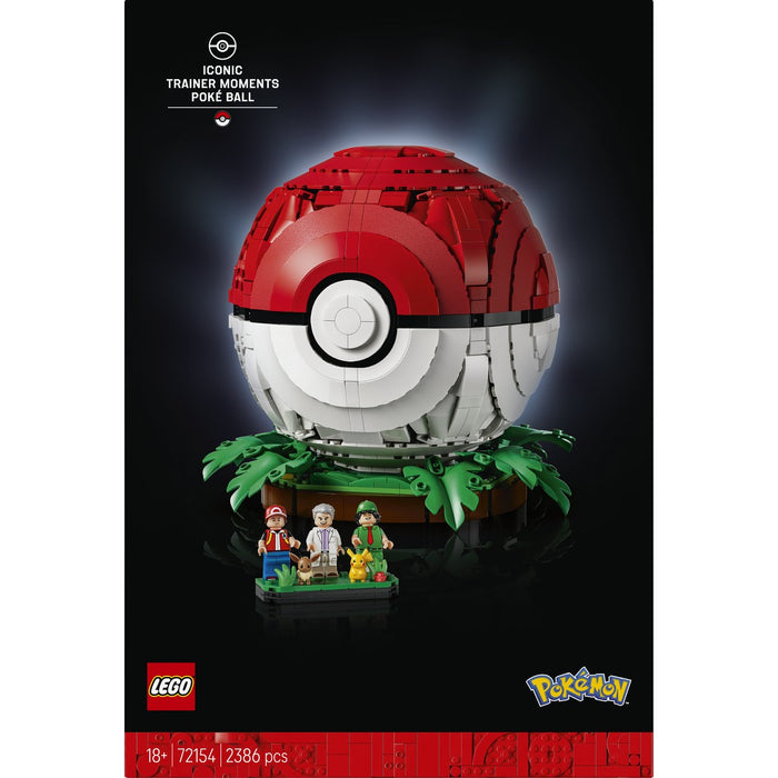 LEGO Momenti Allenatore Iconici Poké Ball - 72154