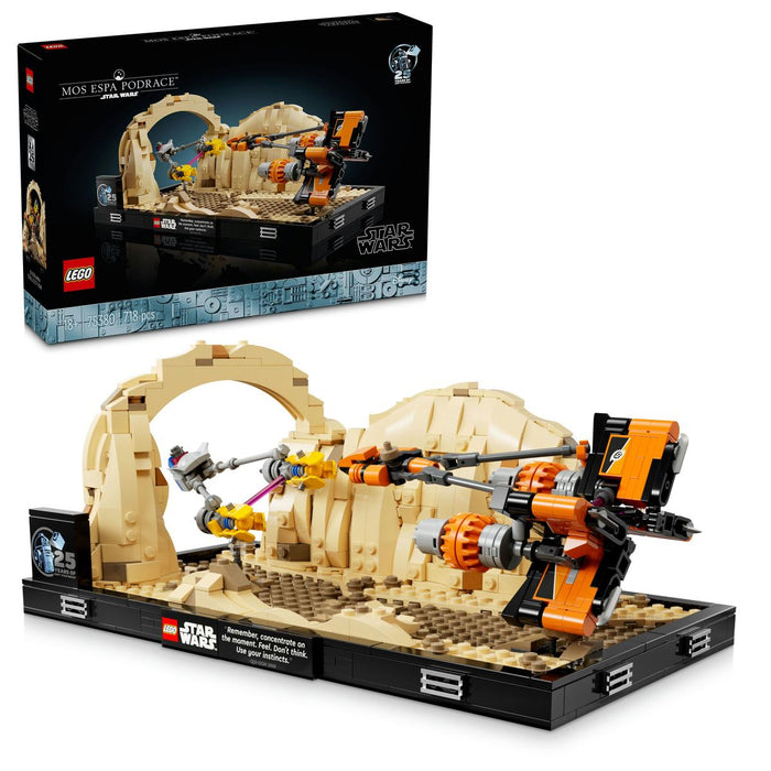 LEGO Diorama Gara Degli Sgusci Su Mos Espa - 75380
