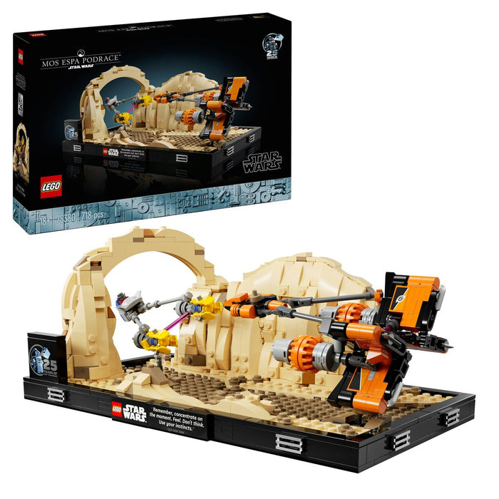 LEGO Diorama Gara Degli Sgusci Su Mos Espa - 75380