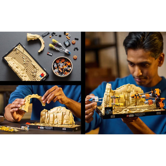 LEGO Diorama Gara Degli Sgusci Su Mos Espa - 75380