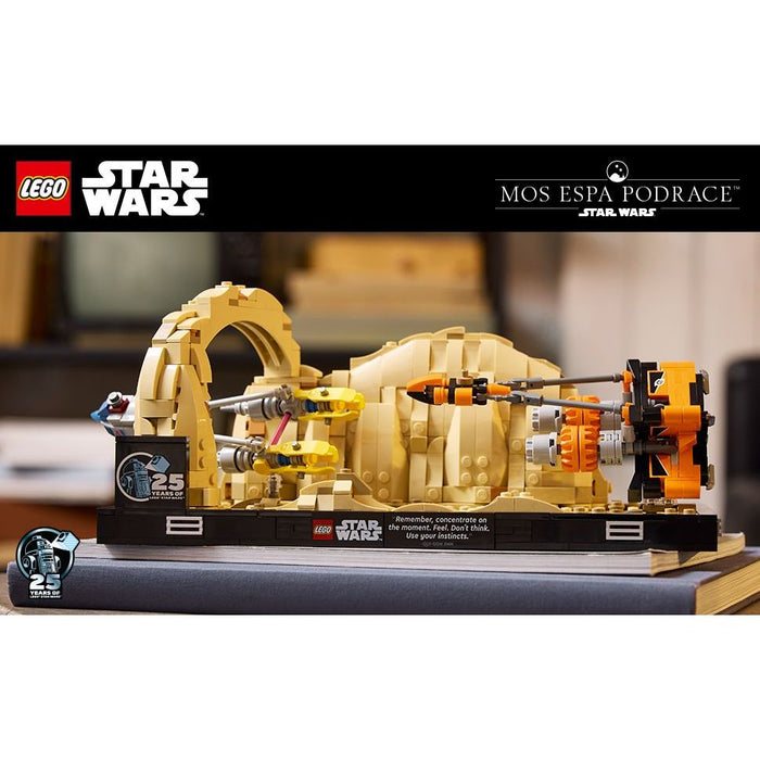 LEGO Diorama Gara Degli Sgusci Su Mos Espa - 75380
