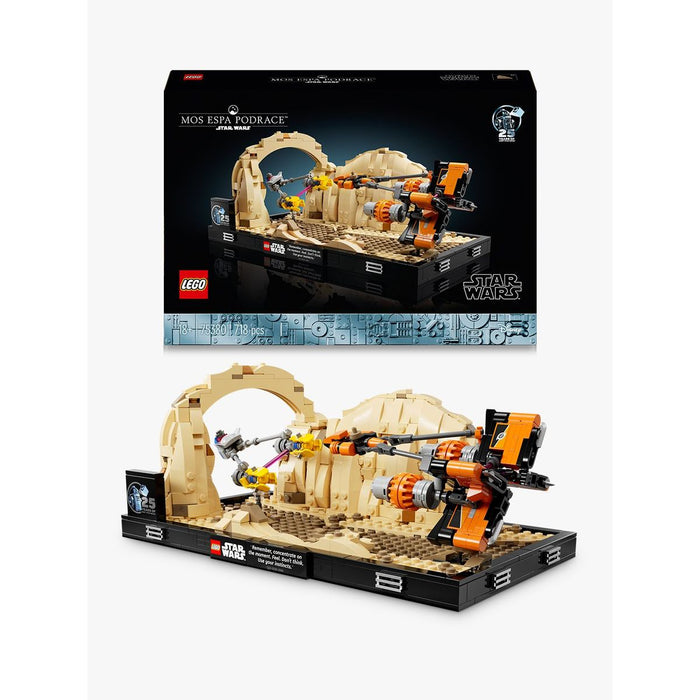 LEGO Diorama Gara Degli Sgusci Su Mos Espa - 75380