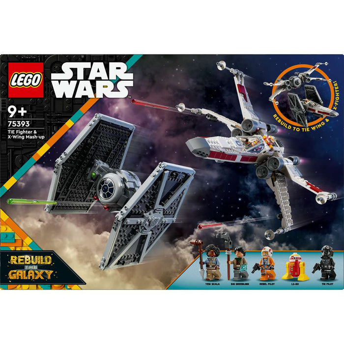 LEGO Mash-Up Tie Fighter E X-Wing - 75393
