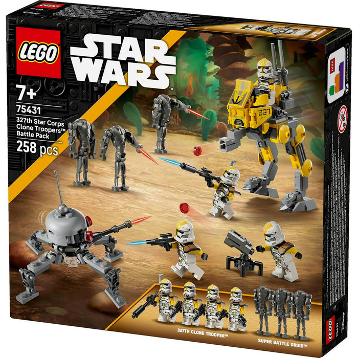 LEGO Battle Pack 327° Star Corps Di Clone Troopers™ - 75431