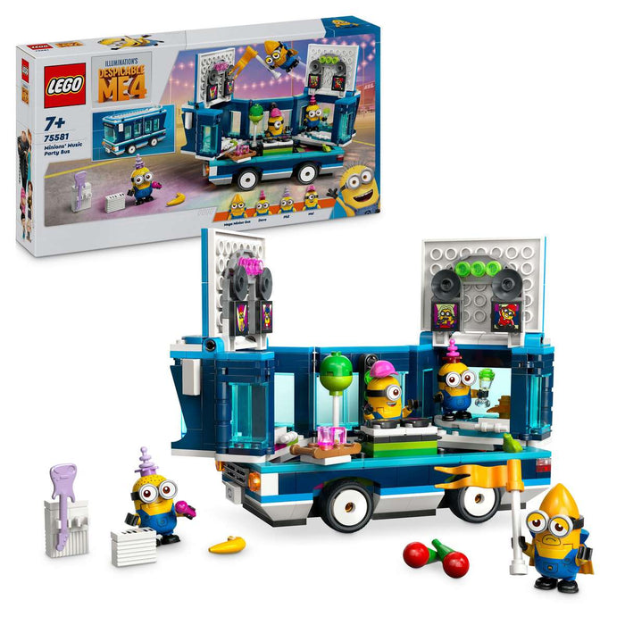 LEGO Il Party Bus Musicale Dei Minions - 75581