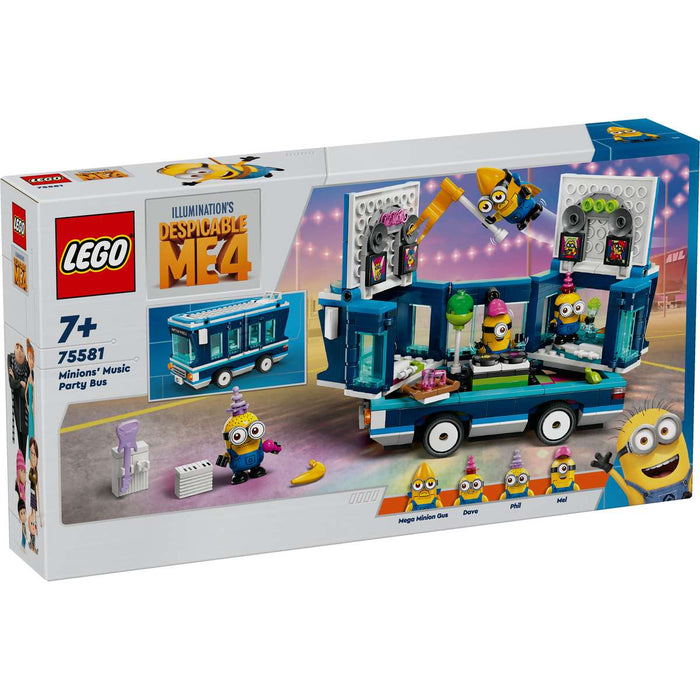 LEGO Il Party Bus Musicale Dei Minions - 75581