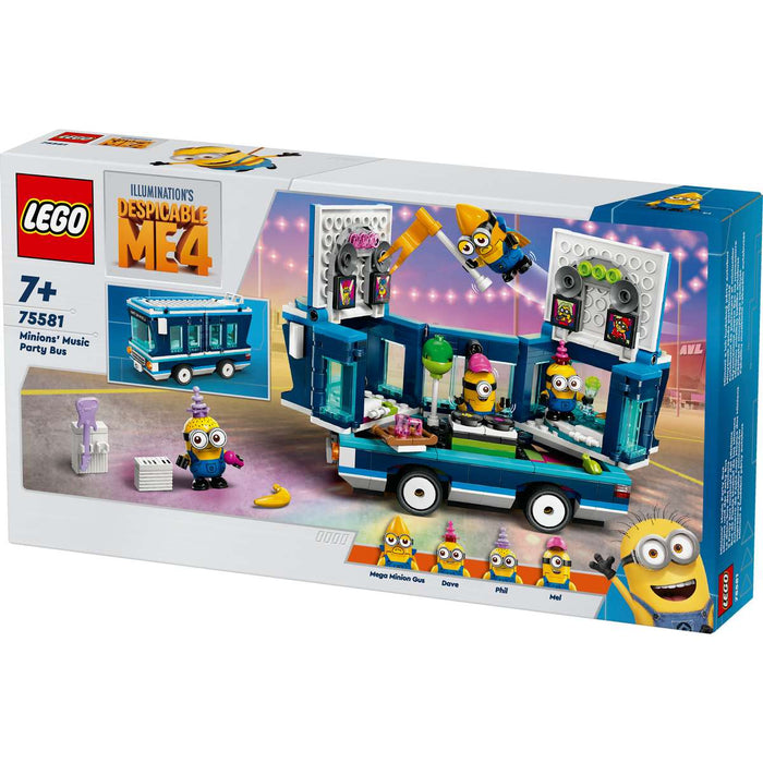 LEGO Il Party Bus Musicale Dei Minions - 75581