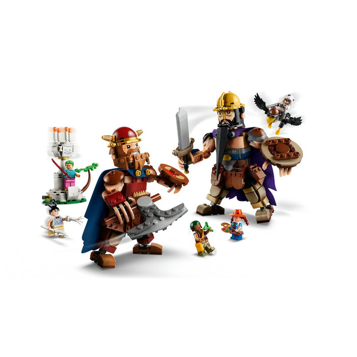 LEGO Dori Contro Brogi Giganti Di Little Garden