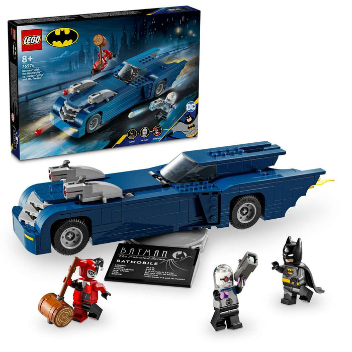 LEGO Batman Con Batmobile Vs. Harley Quinn E Mr. Freeze - 76274