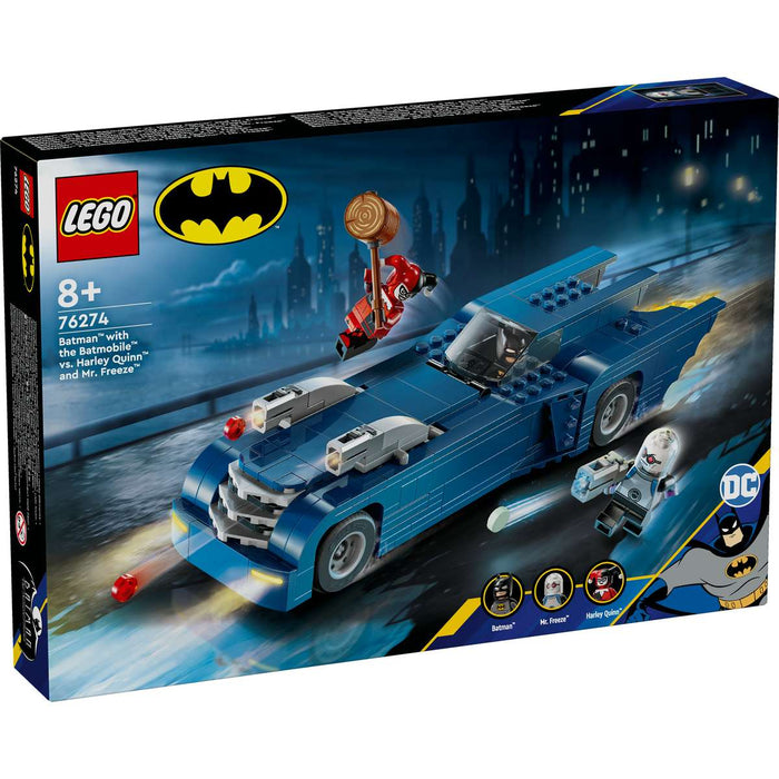 LEGO Batman Con Batmobile Vs. Harley Quinn E Mr. Freeze - 76274