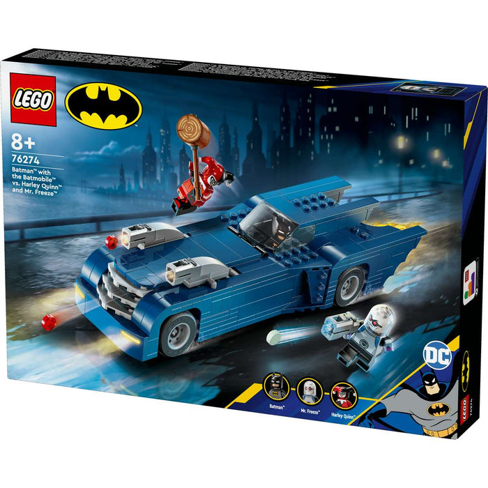 LEGO Batman Con Batmobile Vs. Harley Quinn E Mr. Freeze - 76274