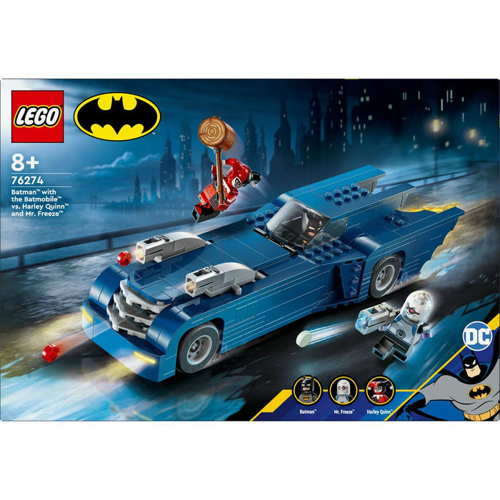 LEGO Batman Con Batmobile Vs. Harley Quinn E Mr. Freeze - 76274