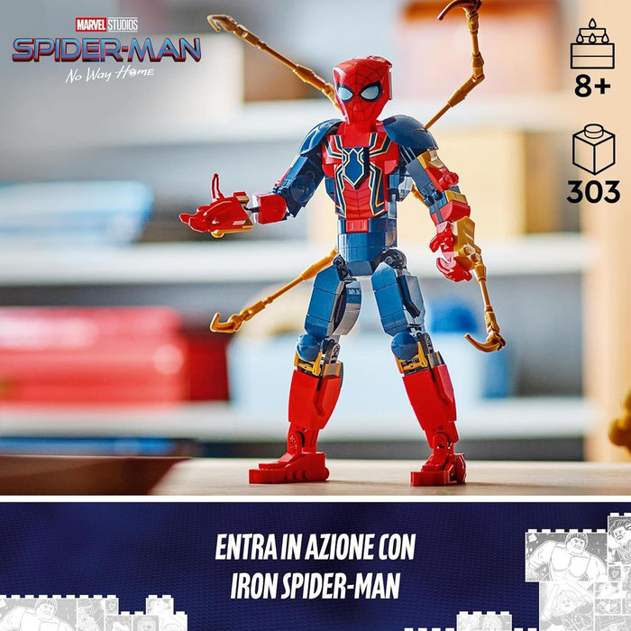 LEGO Personaggio Costruibile Di Iron Spider-Man - 76298