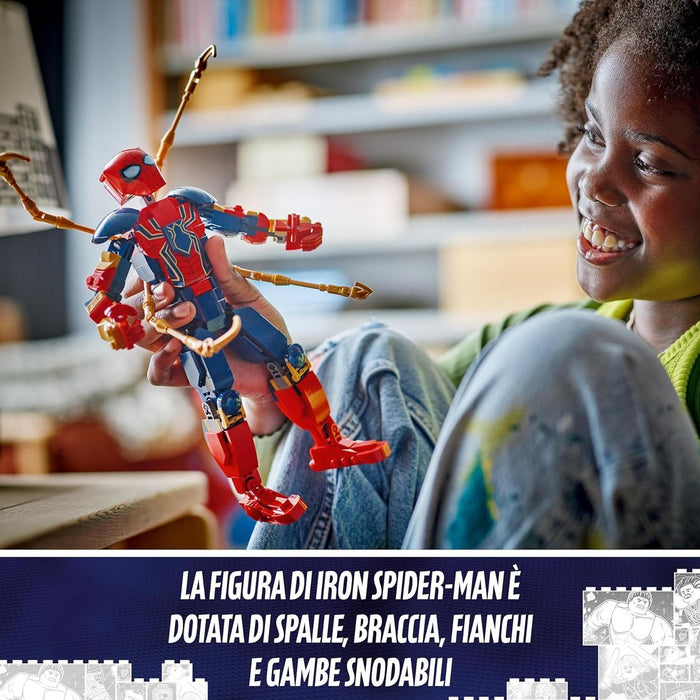 LEGO Personaggio Costruibile Di Iron Spider-Man - 76298