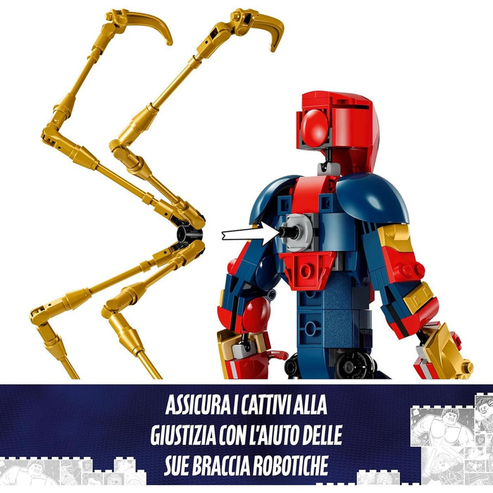 LEGO Personaggio Costruibile Di Iron Spider-Man - 76298