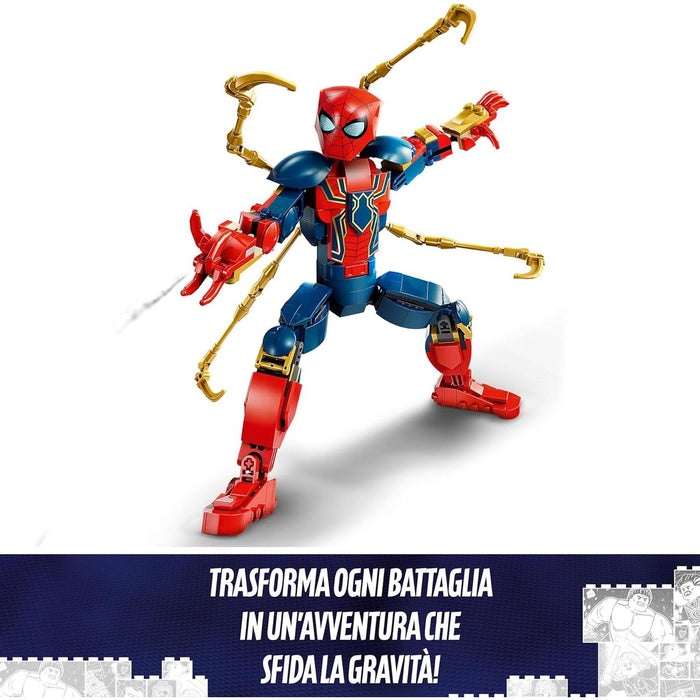 LEGO Personaggio Costruibile Di Iron Spider-Man - 76298