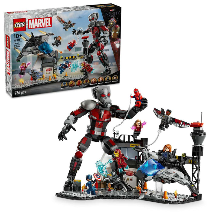 LEGO Azione Di Battaglia Captain America Civil War - 76314