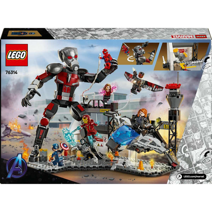 LEGO Azione Di Battaglia Captain America Civil War - 76314