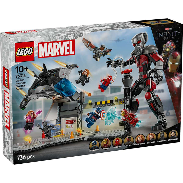 LEGO Azione Di Battaglia Captain America Civil War - 76314
