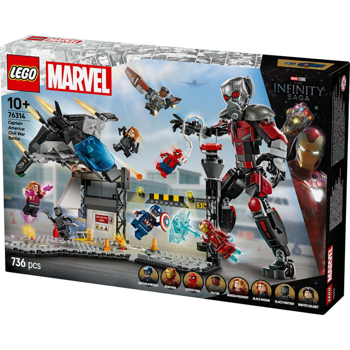 LEGO Azione Di Battaglia Captain America Civil War - 76314