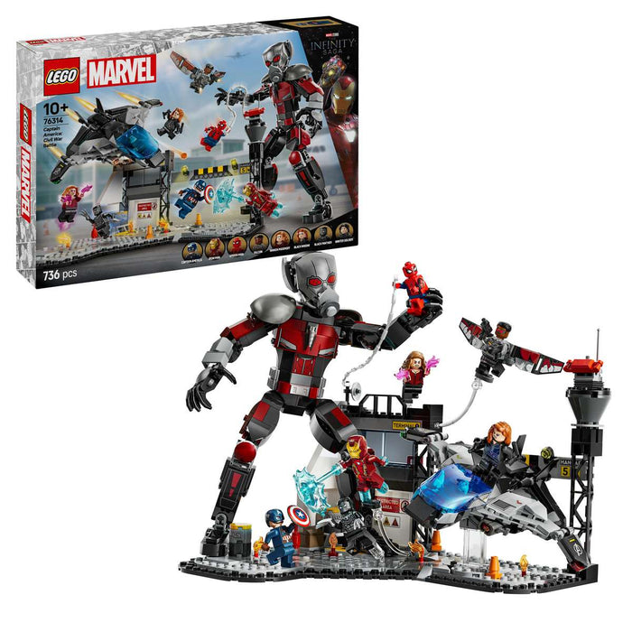 LEGO Azione Di Battaglia Captain America Civil War - 76314