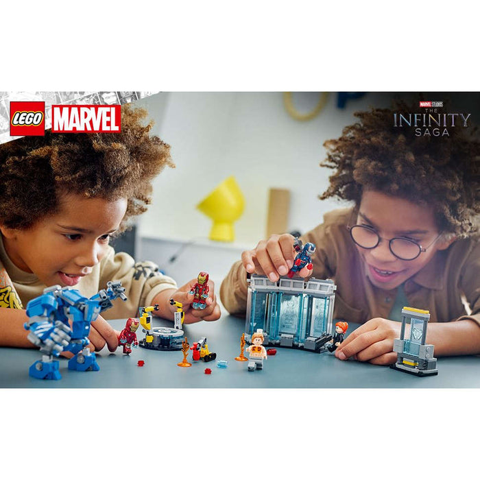 Lego Sala Armature Iron Man Lego Armature LEGO® Marvel 76315 Iron