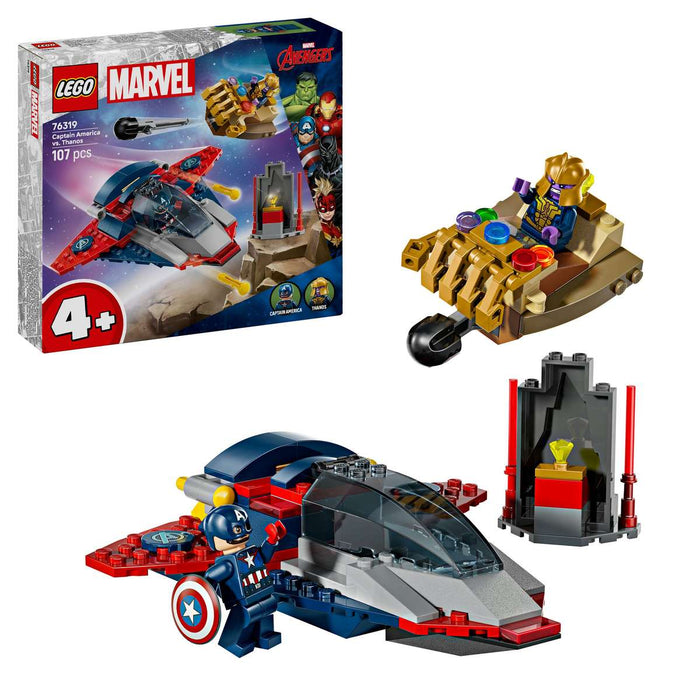 LEGO Captain America Contro Thanos - 76319