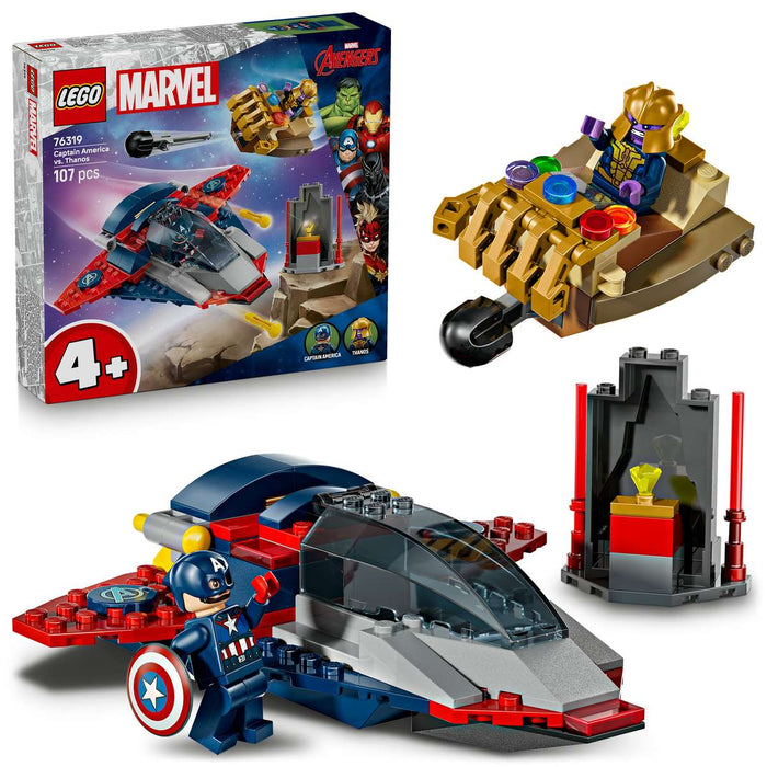 LEGO Captain America Contro Thanos - 76319