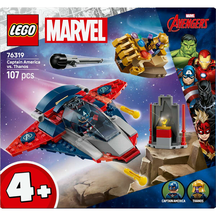 LEGO Captain America Contro Thanos - 76319