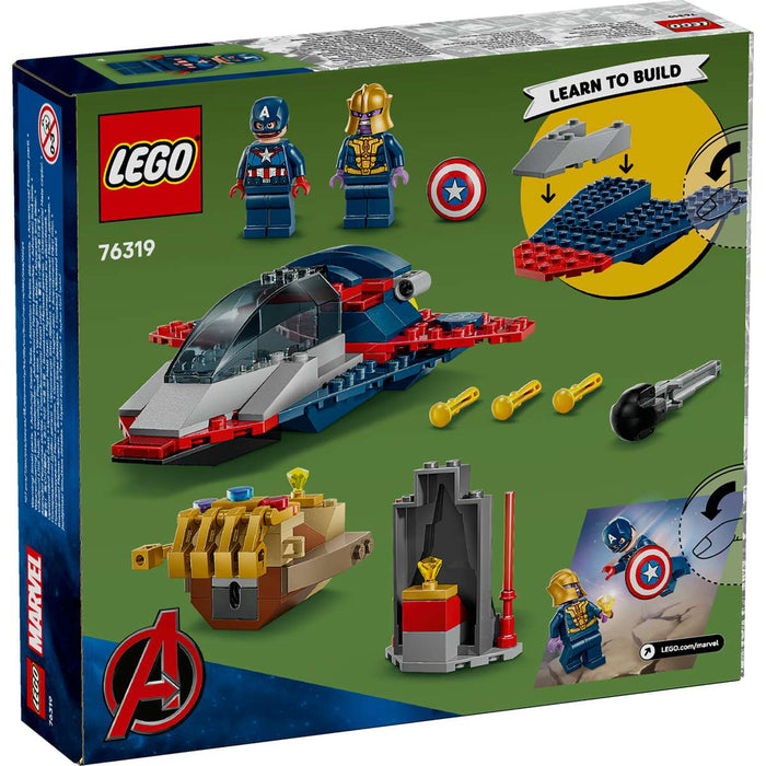 LEGO Captain America Contro Thanos - 76319
