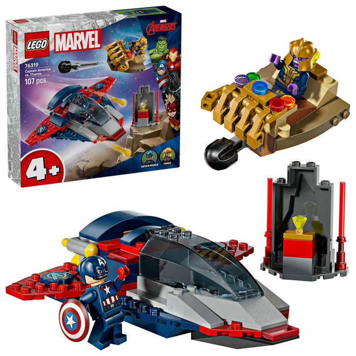 LEGO Captain America Contro Thanos - 76319