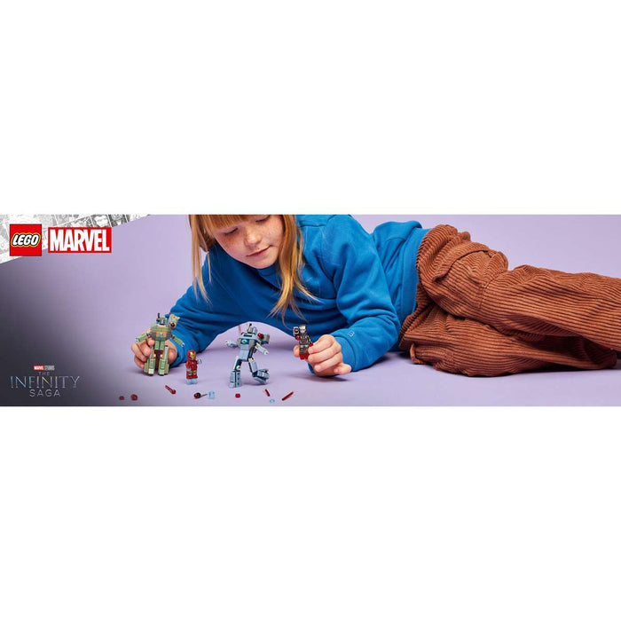 LEGO Iron Man E War Machine Contro I Droni Di Hammer - 76320