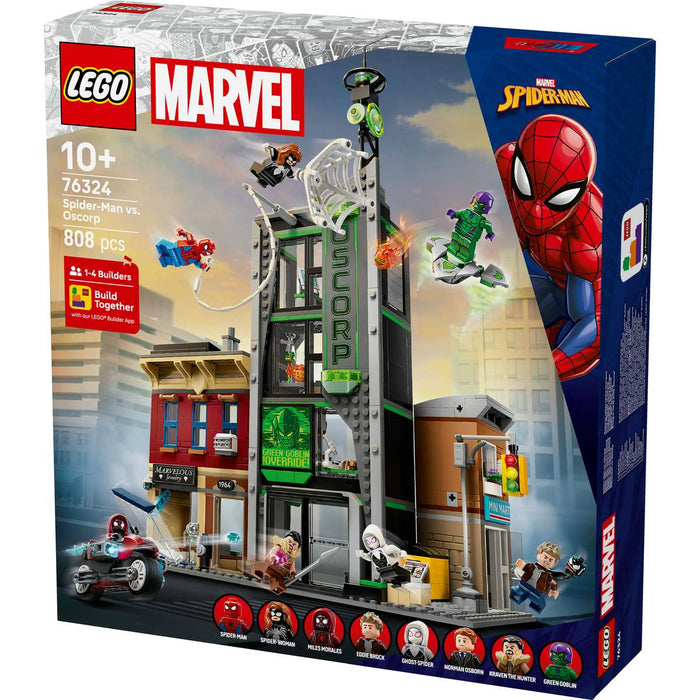 LEGO Spider-Man Contro Oscorp - 76324