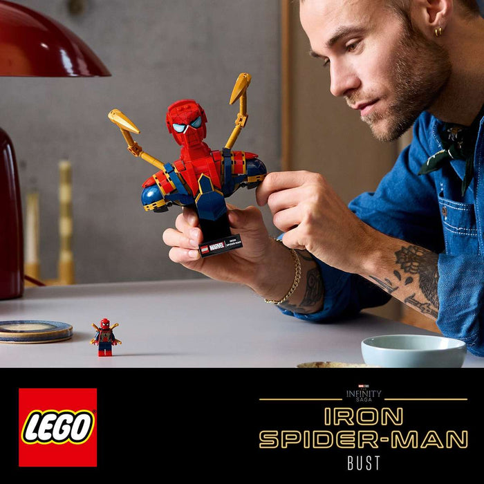 LEGO Busto Di Iron Spider-Man - 76326