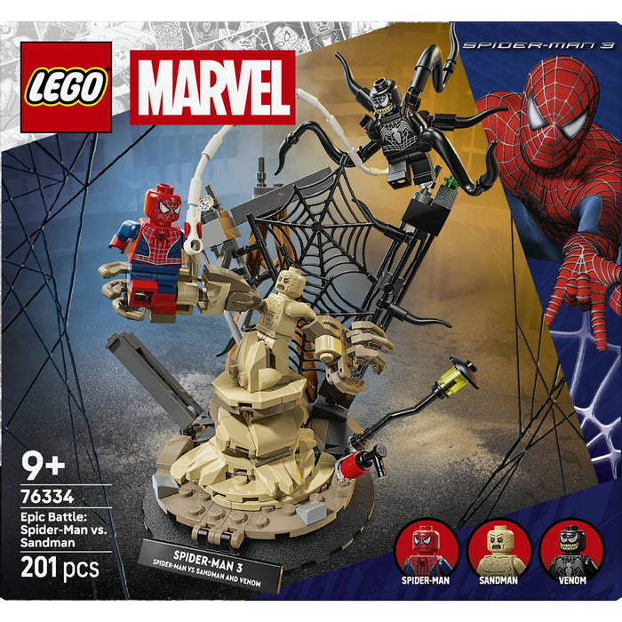 LEGO Battaglia Epica Spider-Man Vs Sandman - 76334