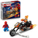 LEGO Spider-Man Vs Ghost Rider In Motocicletta - 76335