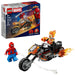 LEGO Spider-Man Vs Ghost Rider In Motocicletta - 76335