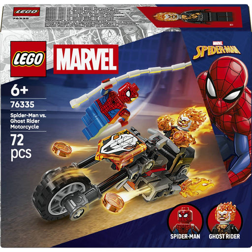 LEGO Spider-Man Vs Ghost Rider In Motocicletta - 76335