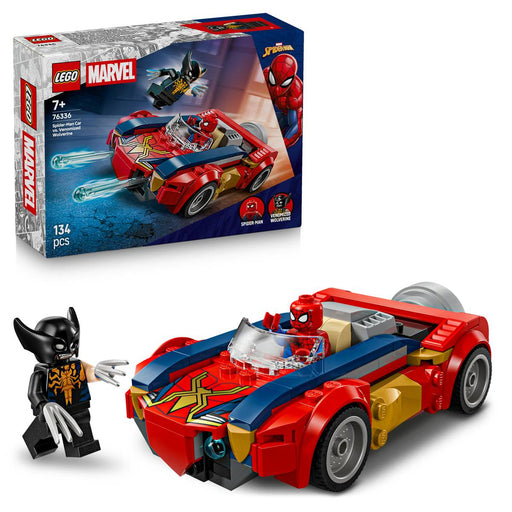 LEGO Auto Di Spider-Man Vs Venomized Wolverine - 76336