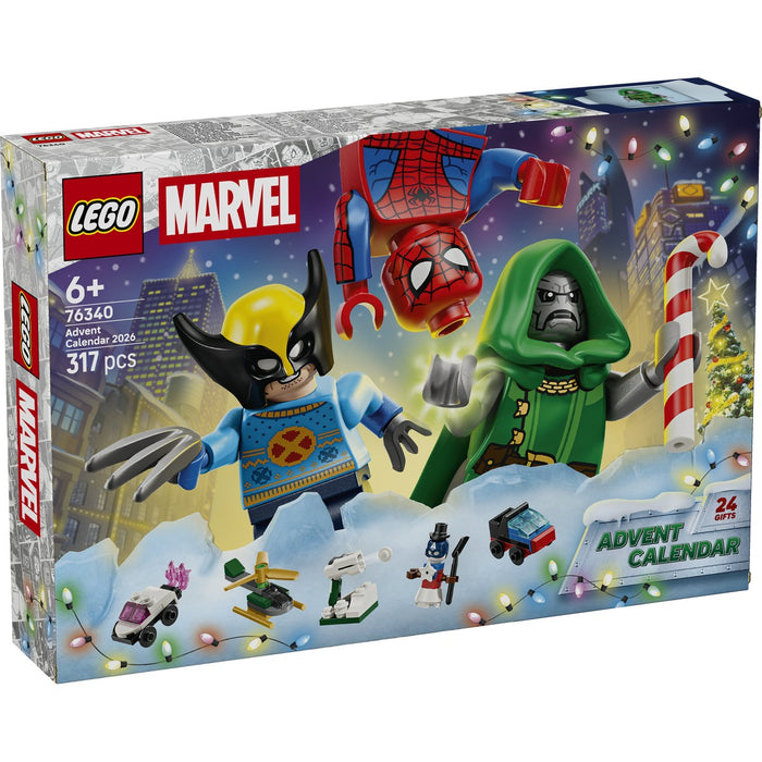 LEGO Marvel Calendario Dell'Avvento 2026 - 76340