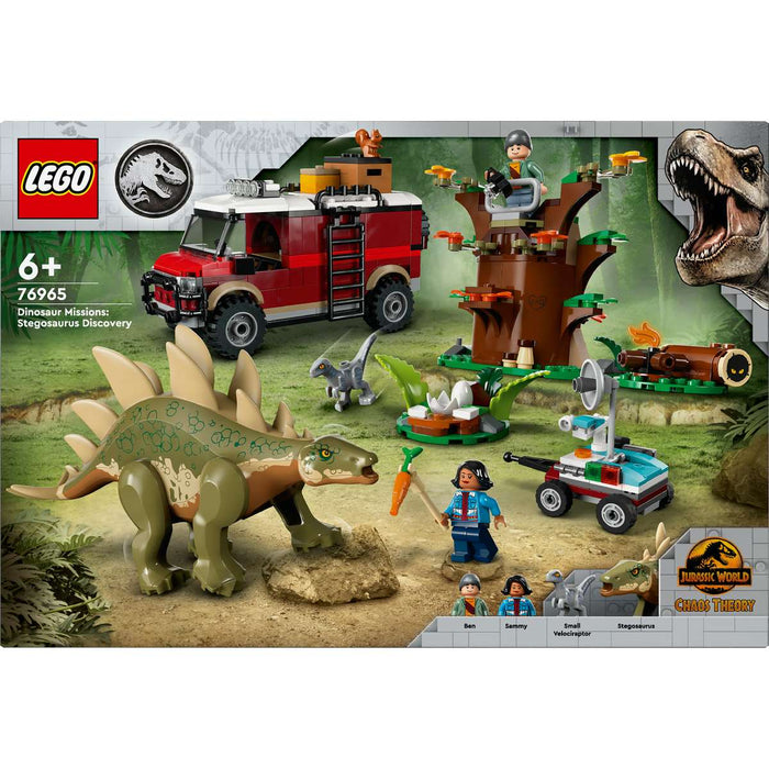 LEGO Missione Dinosauro: Scoperta Dello Stegosauro - 76965